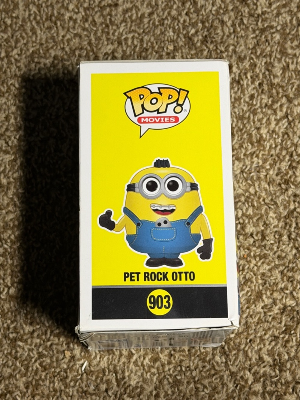 Funko Pop! Minions Pet Rock Otto Vinyl Figure - Yellow & Blue - Picture 2 of 9